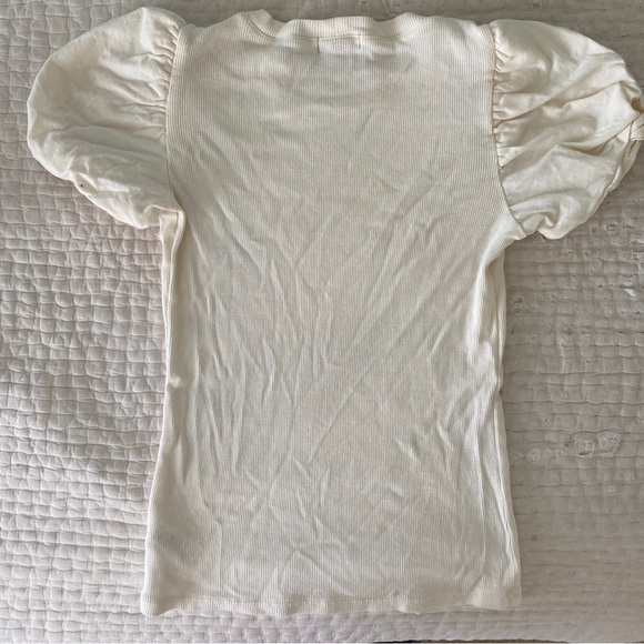 Vince Camuto Puff Sleeve Top - Picture 4 of 5